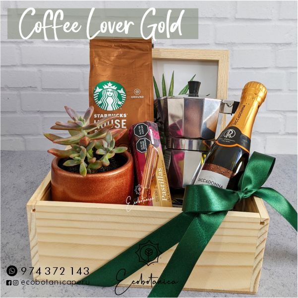 box regalos personalizados suculentas coffee lover moca ecobotanica peru lima corporativo delivery