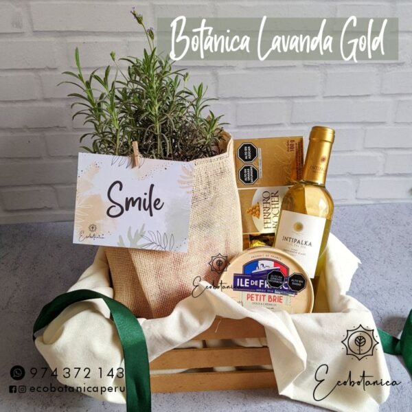 box regalos personalizados suculentas lavanda gold ecobotanica peru lima corporativo delivery
